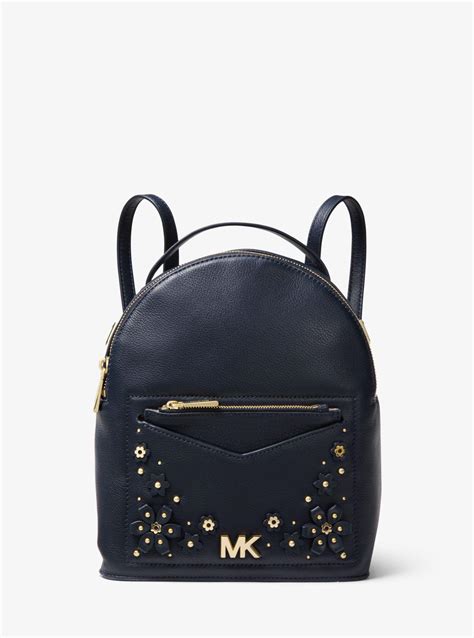 michael michael kors jessa small convertible leather backpack|MICHAEL Michael Kors Jessa Small Convertible Leather .